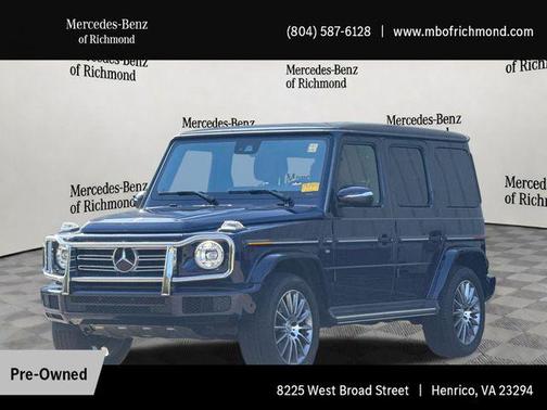 Lunar Blue Metallic 2022 Mercedes-Benz G-Class 4MATIC