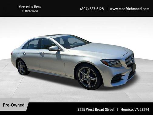 Iridium Silver Metallic 2017 Mercedes-Benz E-Class 4MATIC