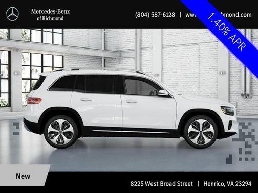 Polar White 2026 Mercedes-Benz GLB 250 4MATIC