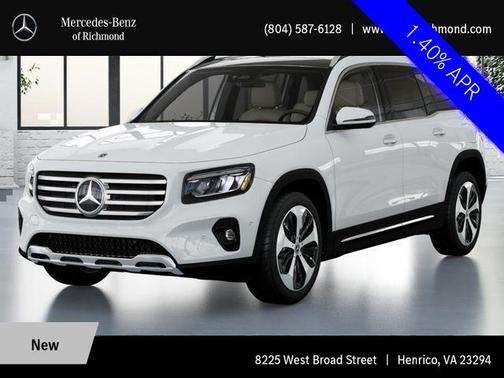 Polar White 2026 Mercedes-Benz GLB 250 4MATIC