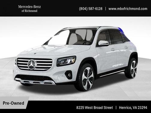 Polar White 2026 Mercedes-Benz GLB 250 4MATIC