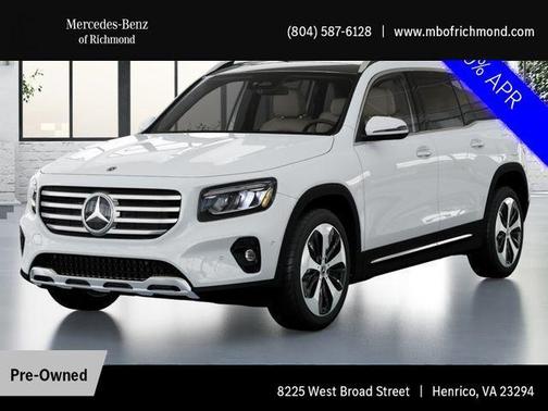 Polar White 2026 Mercedes-Benz GLB 250 4MATIC