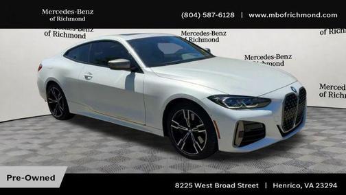 Mineral White Metallic 2021 BMW M440 i xDrive