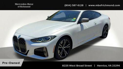 Mineral White Metallic 2021 BMW M440 i xDrive