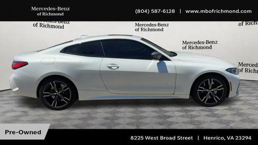 Mineral White Metallic 2021 BMW M440 i xDrive