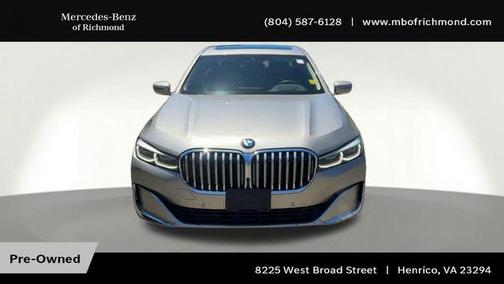 Cashmere Silver Metallic 2022 BMW 750 i xDrive