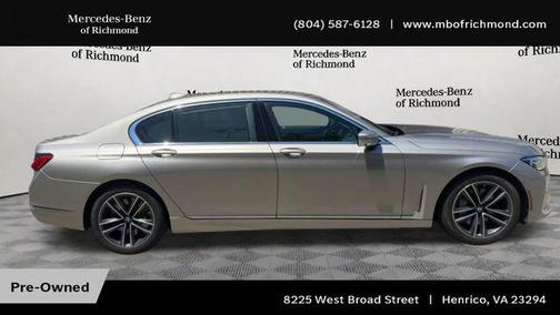 Cashmere Silver Metallic 2022 BMW 750 i xDrive