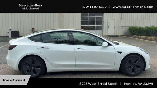Pearl White Multi-Coat 2021 Tesla Model 3 Long Range