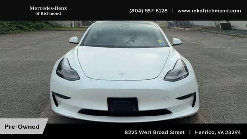 Pearl White Multi-Coat 2021 Tesla Model 3 Long Range