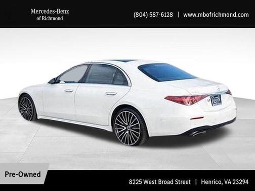 MANUFAKTUR Diamond White 2022 Mercedes-Benz S-Class 4MATIC