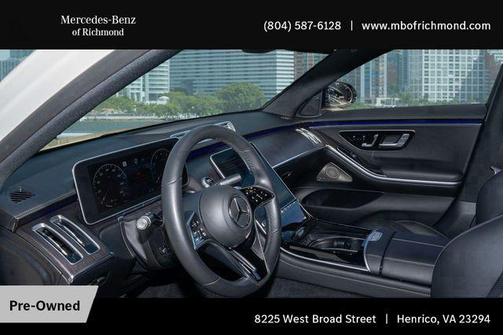 MANUFAKTUR Diamond White 2022 Mercedes-Benz S-Class 4MATIC