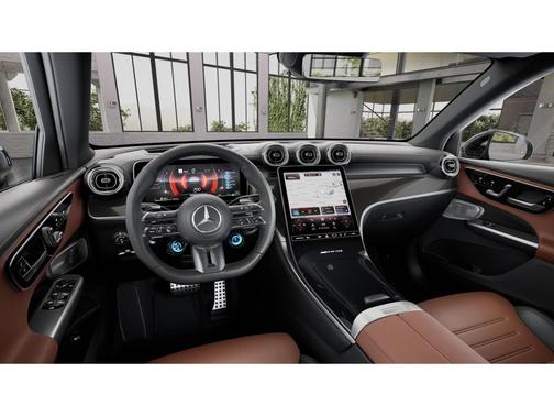 Verde Silver Metallic 2026 Mercedes-Benz AMG GLC 43 4MATIC