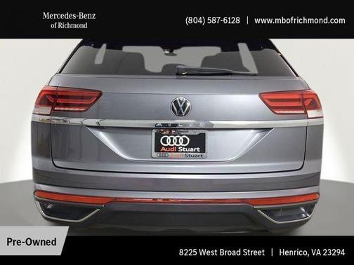 Platinum Gray Metallic 2021 Volkswagen Atlas Cross Sport 2.0T S