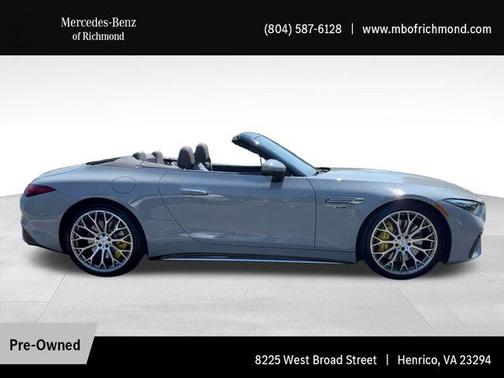 MANUFAKTUR Alpine Grey Non-Metallic 2023 Mercedes-Benz AMG SL 63 Base
