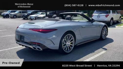 MANUFAKTUR Alpine Grey Non-Metallic 2023 Mercedes-Benz AMG SL 63 Base