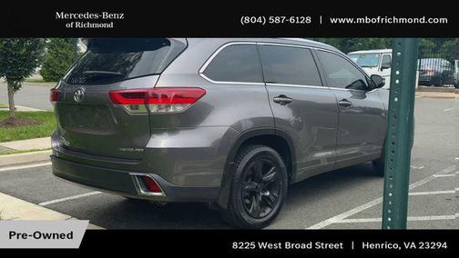 2019 Toyota Highlander Limited Platinum