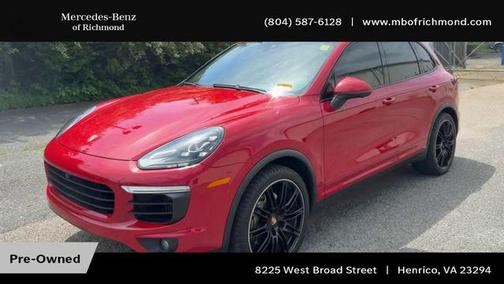 Carmine Red 2016 Porsche Cayenne Cayenne