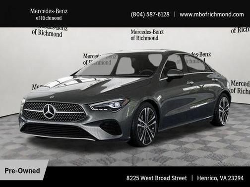 Mountain Grey Metallic 2026 Mercedes-Benz CLA 250 4MATIC