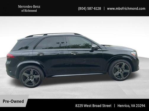 Black 2025 Mercedes-Benz GLE 450e 4MATIC