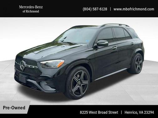 Black 2025 Mercedes-Benz GLE 450e 4MATIC
