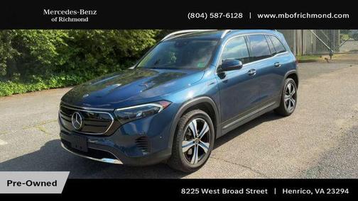 Denim Blue Metallic 2022 Mercedes-Benz EQB 300 4MATIC