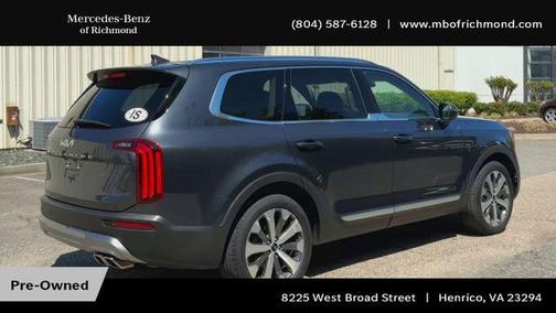 Gravity Grey 2022 Kia Telluride EX
