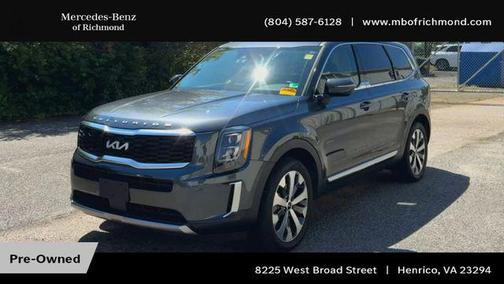 Gravity Grey 2022 Kia Telluride EX