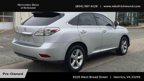 Tungsten Pearl 2012 Lexus RX 350 Base