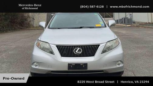 Tungsten Pearl 2012 Lexus RX 350 Base