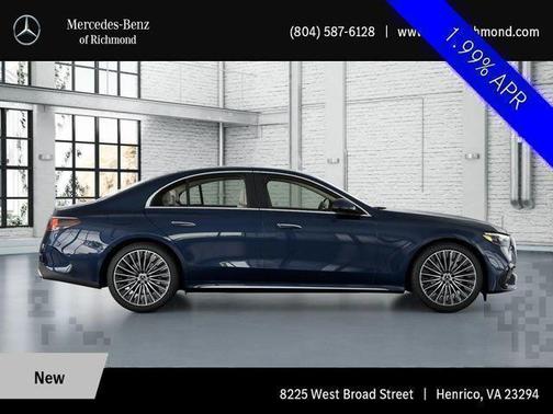 Nautical Blue Metallic 2026 Mercedes-Benz E-Class E 350