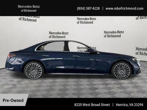 Nautical Blue Metallic 2026 Mercedes-Benz E-Class E 350