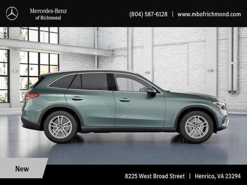 Verde Silver Metallic 2026 Mercedes-Benz GLC 300 4MATIC