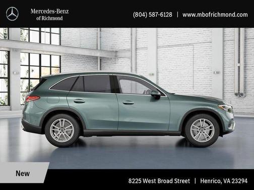 Verde Silver Metallic 2026 Mercedes-Benz GLC 300 4MATIC