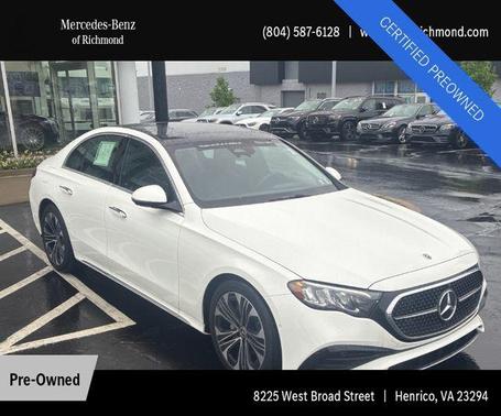 Polar White 2024 Mercedes-Benz E-Class E 350