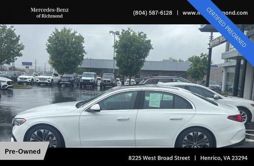 Polar White 2024 Mercedes-Benz E-Class E 350