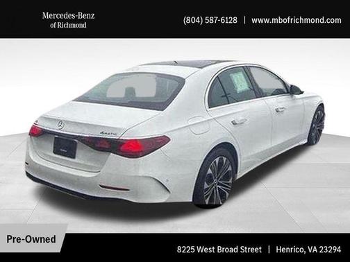 Polar White 2024 Mercedes-Benz E-Class E 350