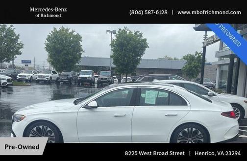 Polar White 2024 Mercedes-Benz E-Class E 350