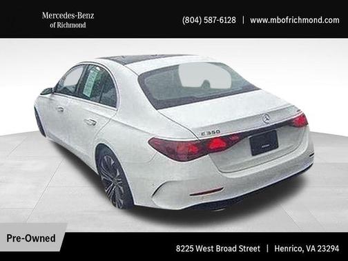 Polar White 2024 Mercedes-Benz E-Class E 350