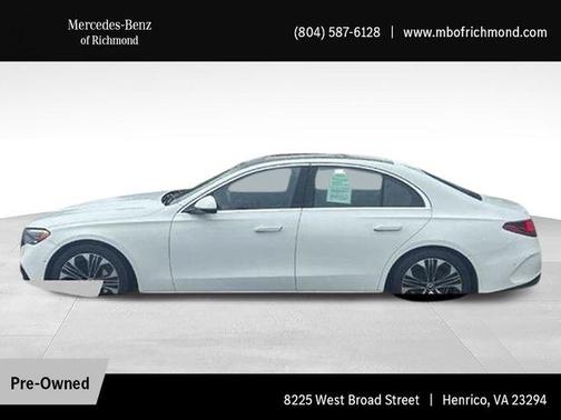 Polar White 2024 Mercedes-Benz E-Class E 350