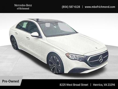 Polar White 2024 Mercedes-Benz E-Class E 350