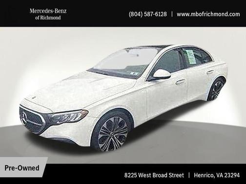 Polar White 2024 Mercedes-Benz E-Class E 350