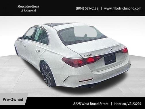 Polar White 2024 Mercedes-Benz E-Class E 350