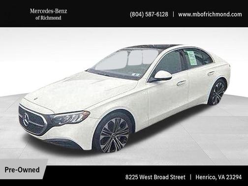 Polar White 2024 Mercedes-Benz E-Class E 350