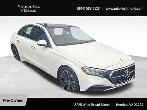 Polar White 2024 Mercedes-Benz E-Class E 350
