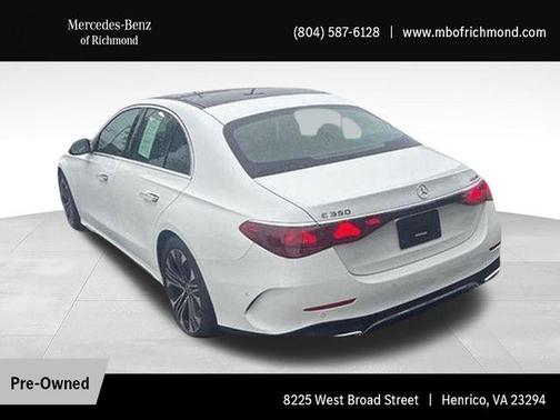 Polar White 2024 Mercedes-Benz E-Class E 350