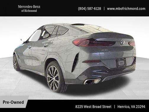 Gray Metallic 2025 BMW X6 xDrive40i