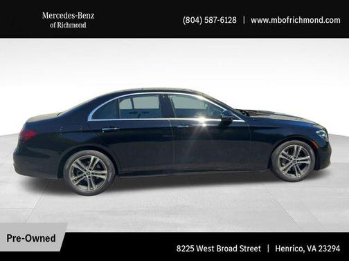 Black 2021 Mercedes-Benz E-Class 4MATIC