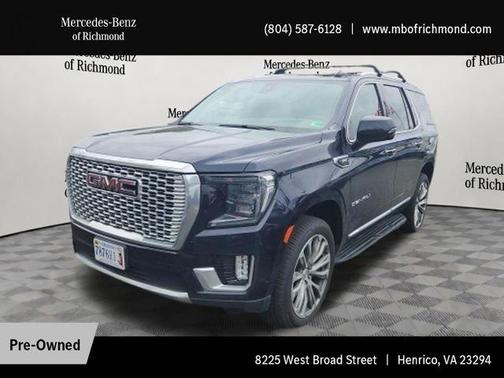 Midnight Blue Metallic 2021 GMC Yukon Denali