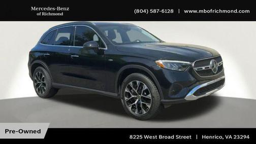 Black 2025 Mercedes-Benz GLC 350e Base