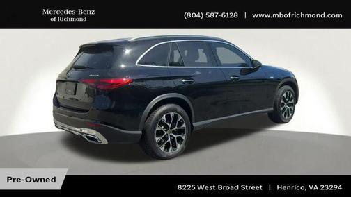 Black 2025 Mercedes-Benz GLC 350e Base